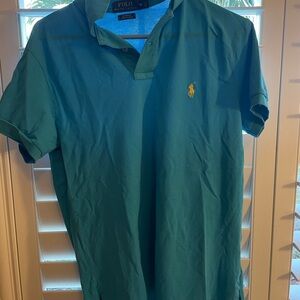 Polo by Ralph Lauren Men's Green Polo Shirt